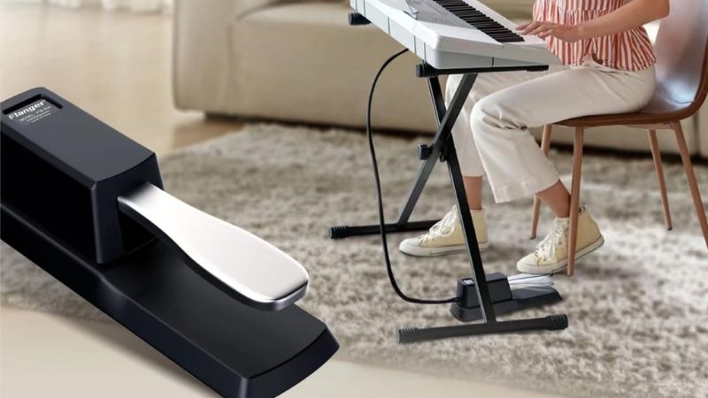 Pedal Damper đơn đủ dùng cho người mới bắt đầu làm quen với đàn piano điện