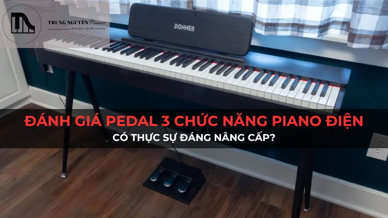 Đánh giá Pedal 3 chức năng Piano Điện: Có thực sự đáng nâng cấp?