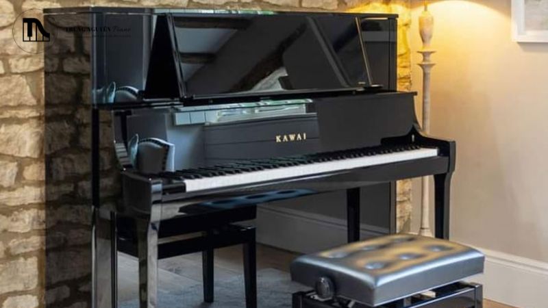 Top 5 piano cơ Upright size lớn (>130cm) âm thanh mạnh mẽ 6 Kawai K-800 là mẫu đàn cao cấp nhất trong dòng K-series