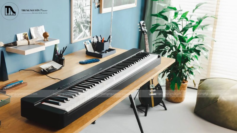Đàn piano điện Yamaha P-145 nổi bật bởi chất lượng âm thanh