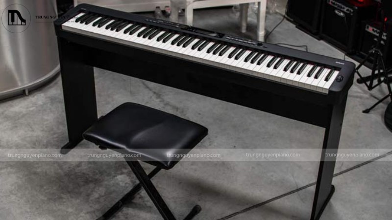 Đàn Casio CDP-S350 với thiết kế nhỏ gọn và mỏng nhẹ