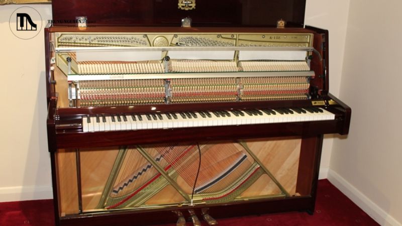 Búa đàn của K-15E được làm từ nỉ lông cừu chất lượng cao