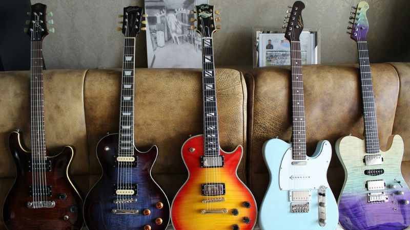 Gibson Les Paul và Fender Stratocaster đều là guitar điện giữ giá tốt trên thị trường