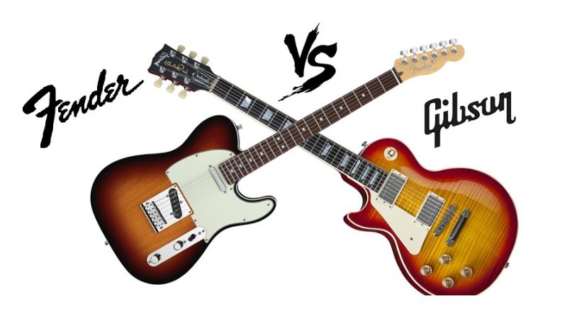 Gibson Les Paul âm vang dài, Fender Stratocaster có attack nhanh và âm sáng