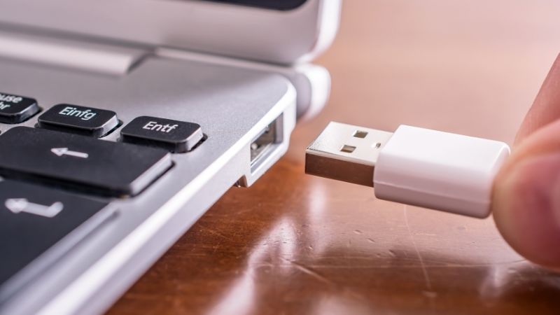 Kiểm tra lại kết nối cáp USB giữa đàn piano điện và máy tính