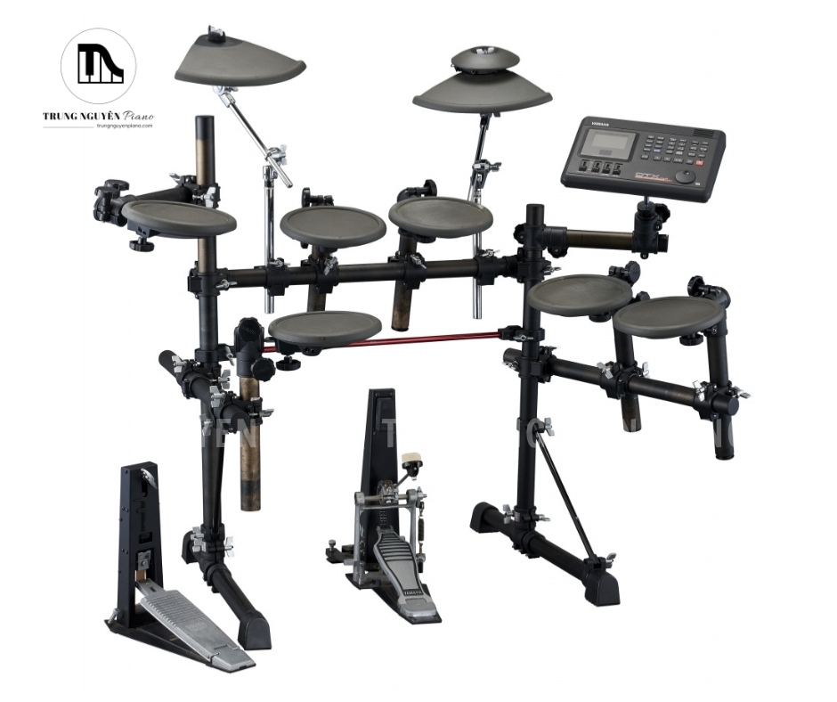 Trống Điện YAMAHA DTX2 có bộ khung sườn và pad trống được chế tạo từ vật liệu cao cấp