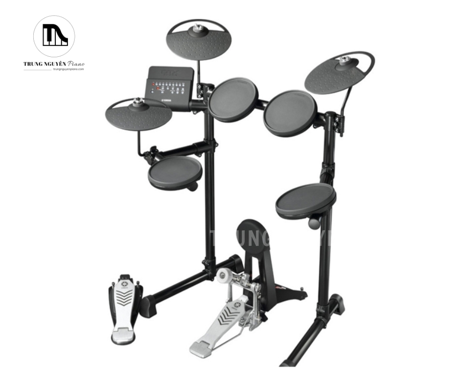 Trống điện Yamaha DTX430K được xây dựng trên một hệ thống khung sườn bằng thép vững chãi