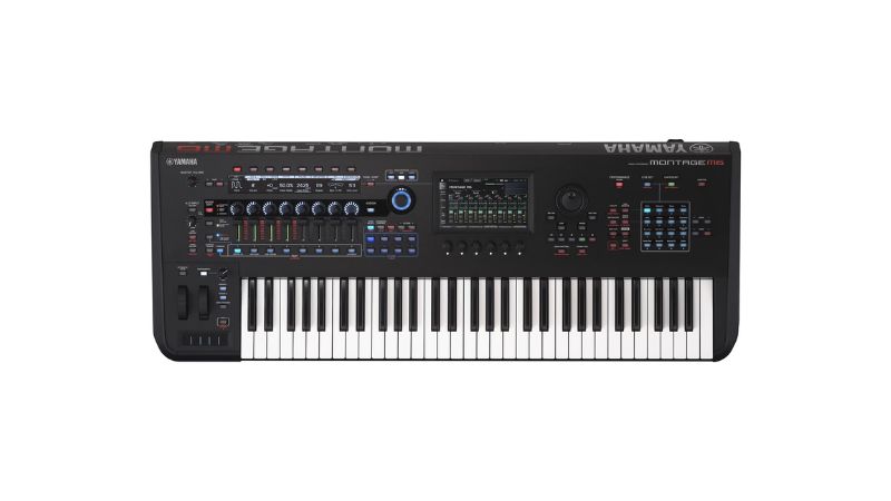Yamaha Montage M6 với thiết kế hiện đại và Super Knob nổi bật