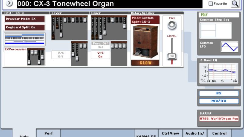 Korg Kronos 2 61 có workflow phức tạp, phù hợp với nhà sản xuất chuyên nghiệp