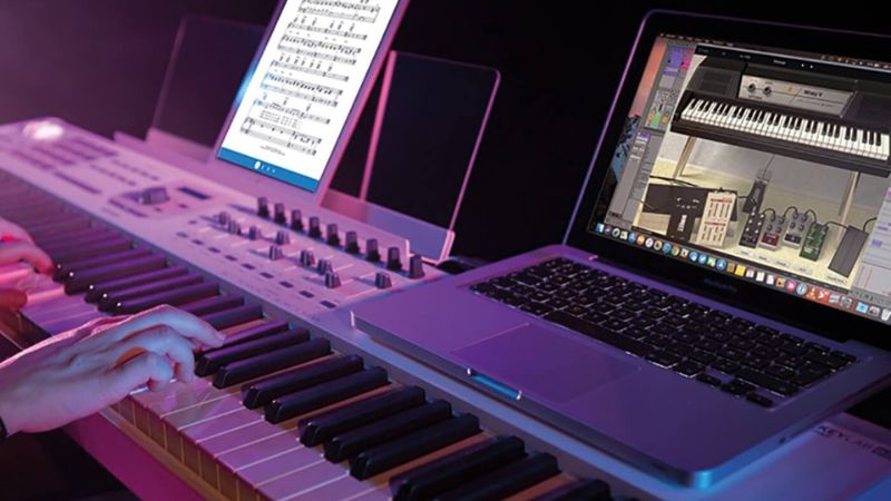 Piano điện tương thích tốt với phần mềm DAW như Ableton Live