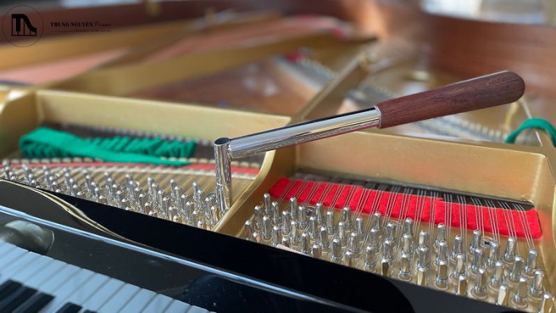 Giai đoan ổn định và nghỉ sau khi lên dây piano cơ