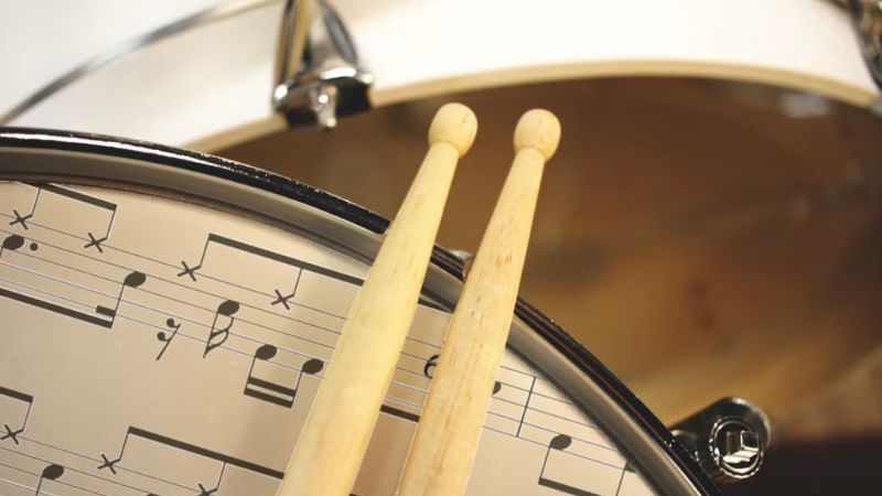 Cách đọc sơ đồ trống toàn diện cho người mới bắt đầu 1 Sơ đồ trống tập trung vào bộ phận trống và nhịp điệu, không cao độ