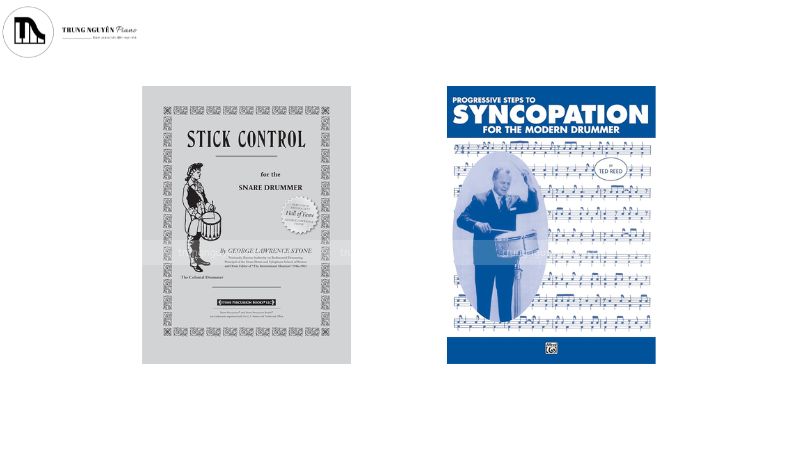 Cách đọc sơ đồ trống toàn diện cho người mới bắt đầu 7 "Stick Control" và "Progressive Steps to Syncopation" là các giáo trình nổi tiếng cho trống