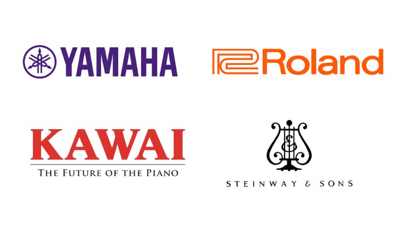 Thương hiệu uy tín là bảo chứng cho chất lượng âm thanh và độ bền của đàn piano