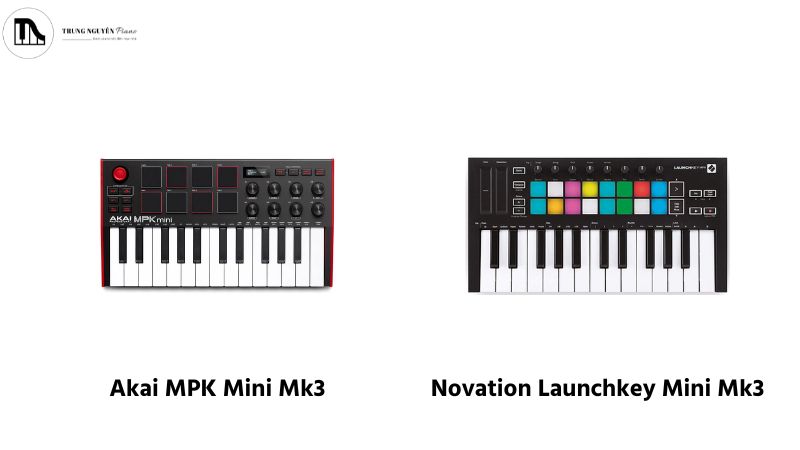 Tư vấn chọn MIDI Controller cho người mới: Hướng dẫn A-Z 9 Akai MPK Mini Mk3 và Launchkey Mini Mk3