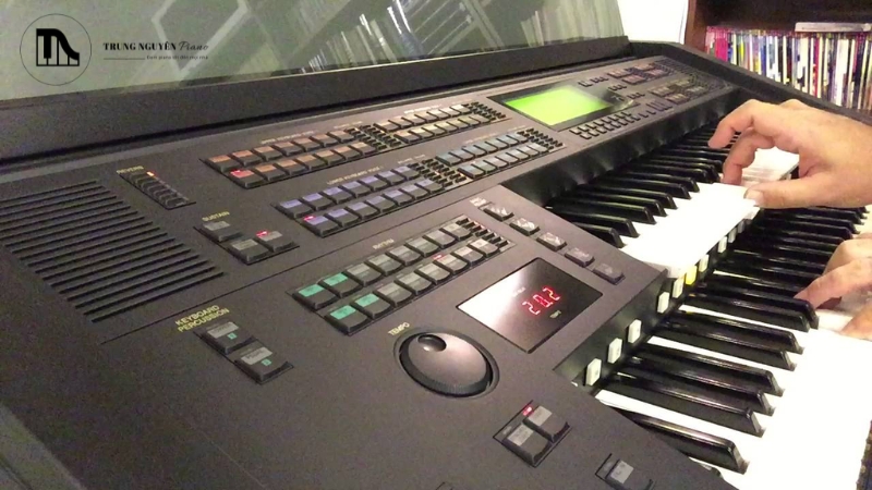 Một cây đàn có giao diện trực quan, cho phép người chơi dễ dàng tìm