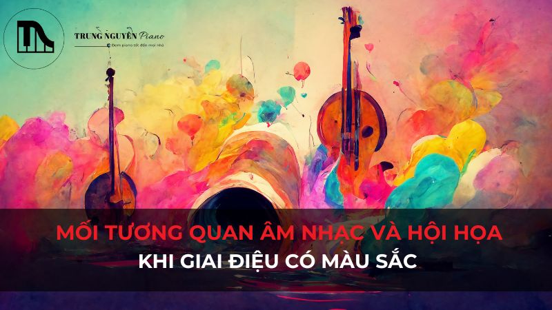 Mối tương quan âm nhạc và hội họa: Khi giai điệu có màu sắc