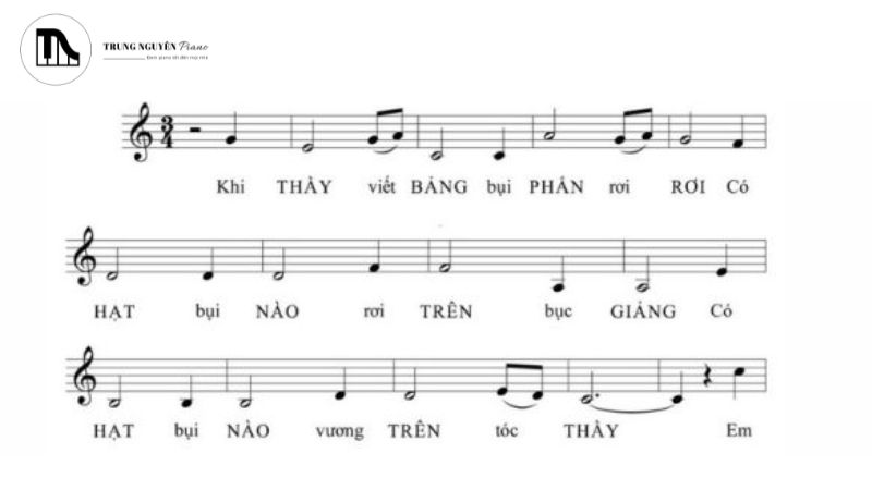 Nhịp 3/4 mang đến cảm giác uyển chuyển, nhẹ nhàng