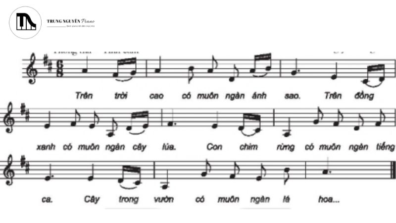 Nhịp 6/8 là một loại nhịp kép, mang lại cảm giác du dương, dập dìu