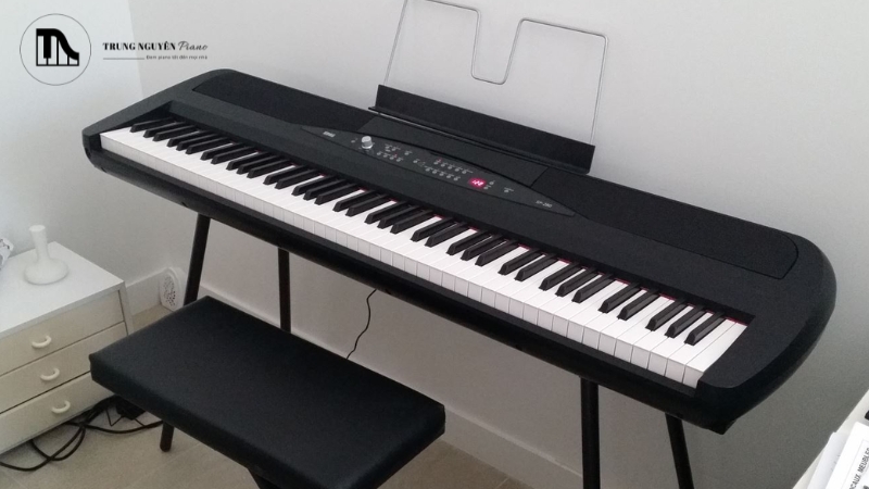 Bàn phím của piano điện hoạt động dựa trên các cảm biến phím