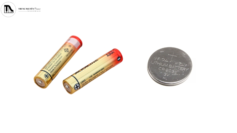 Các loại pin thường dùng cho metronome điện tử
