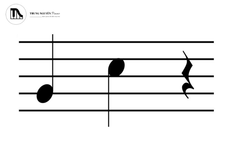 Dấu lặng cũng tương tác mạnh mẽ với các ký hiệu sắc thái