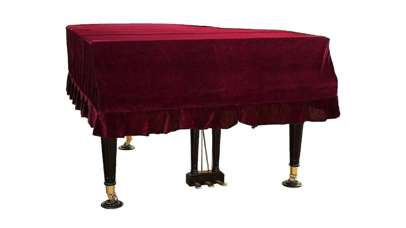Cách Vệ Sinh Khe Kẽ Đàn Piano: Hướng Dẫn An Toàn 5 Sử dụng khăn phủ đàn piano cơ khi không sử dụng giúp hạn chế bụi bám trên phím và bề mặt