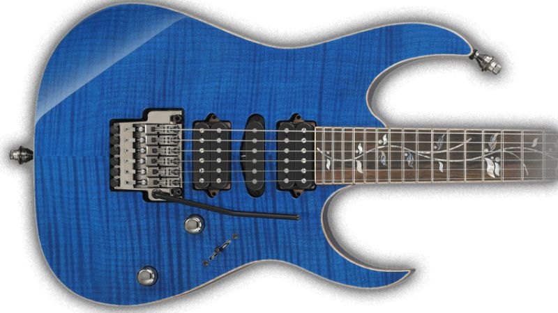 Các dòng đàn guitar điện Ibanez: RG, S, AZ & Cách chọn phù hợp 2 Cây đàn Ibanez RG Series với thiết kế góc cạnh, biểu tượng của dòng guitar tốc độ và sức mạnh
