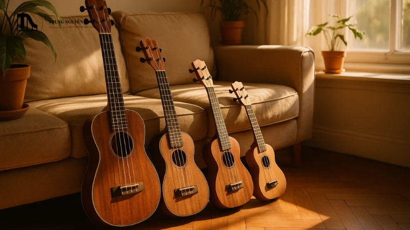 Các loại đàn Ukulele: Soprano, Concert, Tenor & Cách chọn phù hợp 8 Soprano và Concert là lựa chọn lý tưởng