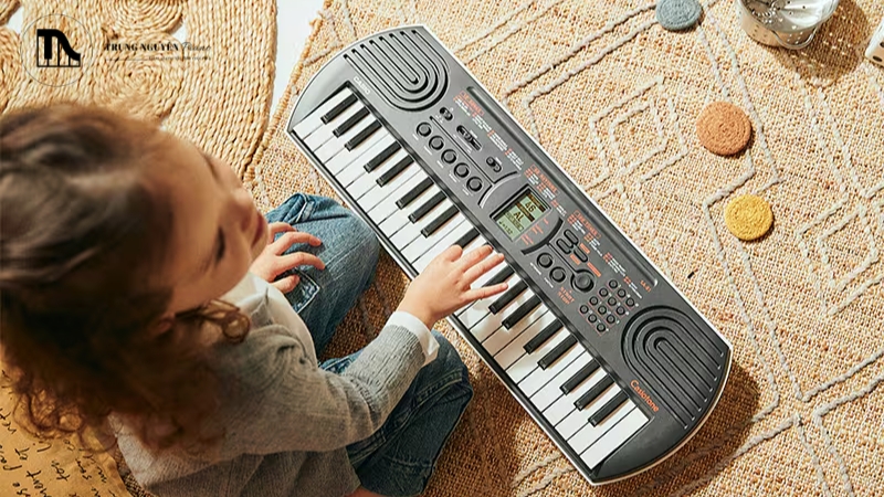 Casio SA Series là dòng đàn keyboard mini được thiết kế chuyên biệt cho trẻ em