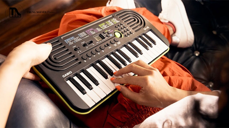 Casio SA-46/47 là model khởi đầu lý tưởng cho các bé nhỏ tuổi nhất