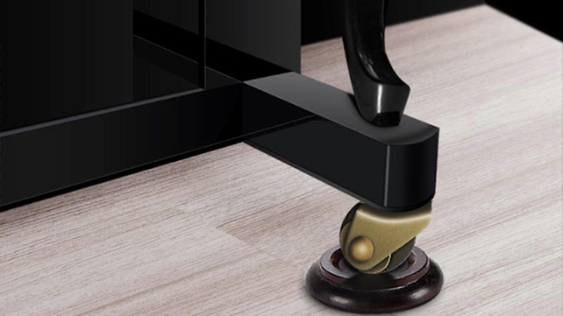 Thiết kế lòng chén piano ôm sát bánh xe để ngăn dịch chuyển ngang khi sử dụng