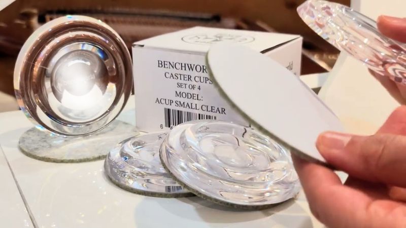 Độ sâu và kích thước chén kê chân đàn piano và hướng dẫn chọn & đo chuẩn 4 Kiểm tra tình trạng chén kê chân đàn piano để đảm bảo an toàn và ổn định