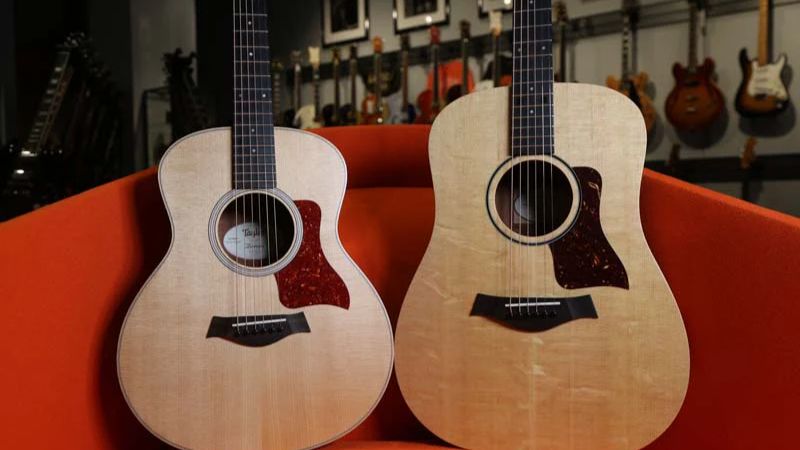 Taylor GS Mini và Baby Taylor – hai mẫu guitar nhỏ gọn, tiện lợi cho di chuyển và sáng tác