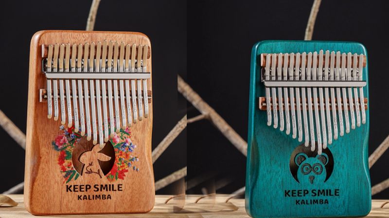 Đàn Kalimba 17 phím nhỏ gọn và Kalimba 21 phím mở rộng dải âm