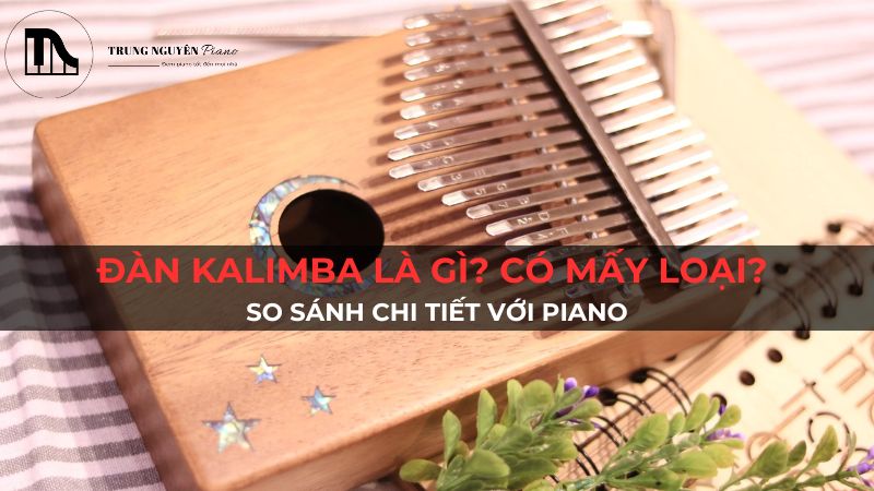 Đàn Kalimba là gì? Có mấy loại? So sánh chi tiết với Piano