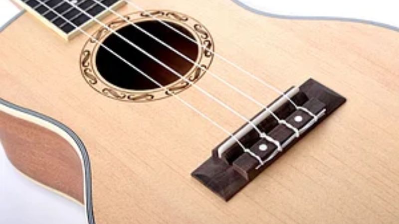 Vân gỗ Sapele tạo âm sắc ấm, cân bằng cho đàn ukulele Deviser