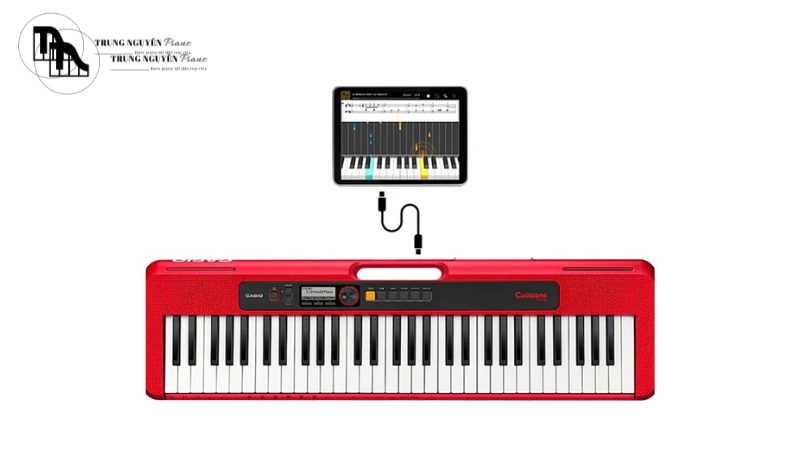Thư viện âm thanh của CT-S200 khá phong phú