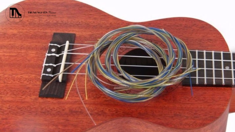 Dây đàn ukulele làm bằng gì? So sánh và cách chọn dây phù hợp 2 Dây Nylon cổ điển là loại dây phổ biến và truyền thống
