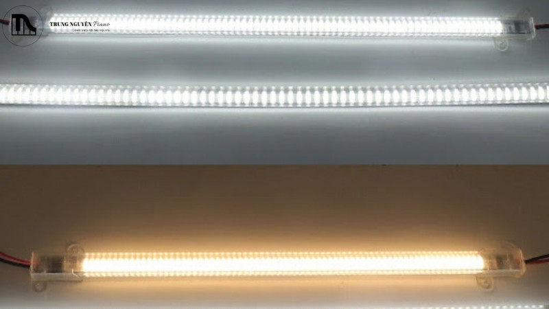 Đèn LED Piano thanh dài: Chống loá, sáng đều toàn bộ bàn phím 2 Định nghĩa về đèn led piano dạng thanh dài