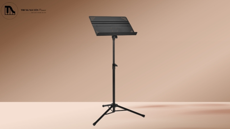 Giá nhạc để bàn tích hợp kẹp hoặc đế giữ 