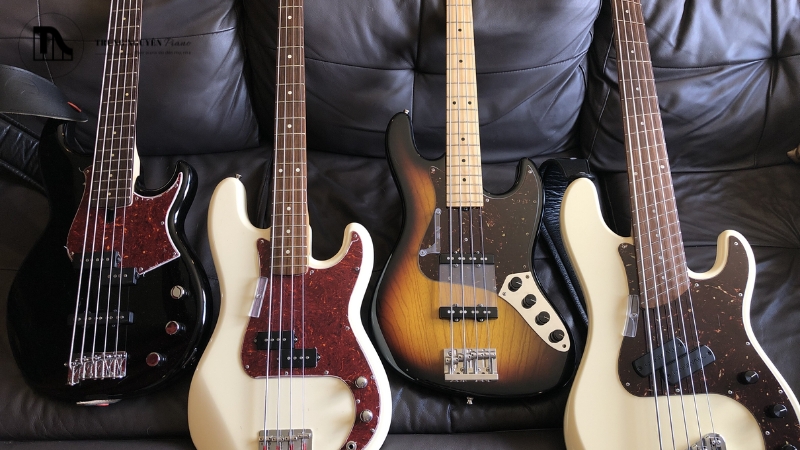 Guitar Bass là gì: Cấu tạo, vai trò & cách chọn cho người mới 12 Giá đàn guitar bass rất đa dạng
