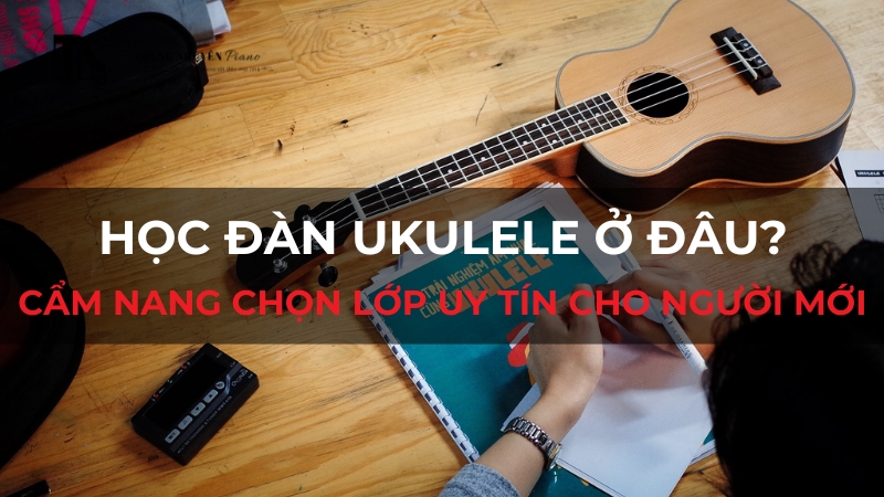 Học đàn Ukulele ở đâu? Cẩm nang chọn lớp uy tín cho người mới