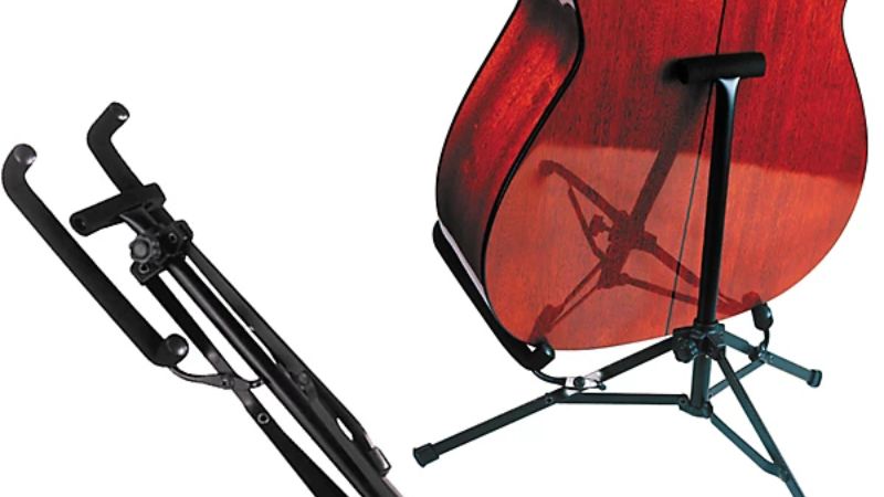 Kệ để đàn guitar: Hướng dẫn chọn mua A-Z & top mẫu phổ biến 4 Kệ gấp gọn cho guitar, thiết kế siêu nhỏ, dễ mang theo khi di chuyển hoặc du lịch