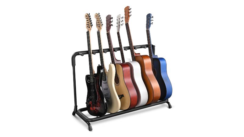 Kệ để đàn guitar: Hướng dẫn chọn mua A-Z & top mẫu phổ biến 5 Kệ đứng guitar với trọng tâm thấp giúp giữ đàn ổn định và tránh đổ ngã