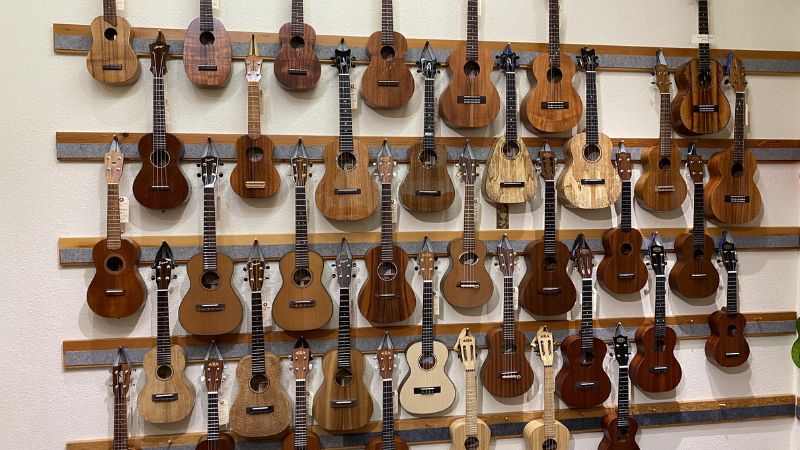 Mua đàn Ukulele ở đâu TPHCM? Hướng dẫn chọn đàn uy tín A-Z 2 Khu vực trưng bày Ukulele đa dạng mẫu mã, nguồn gốc rõ ràng trong một cửa hàng nhạc cụ sáng sủa