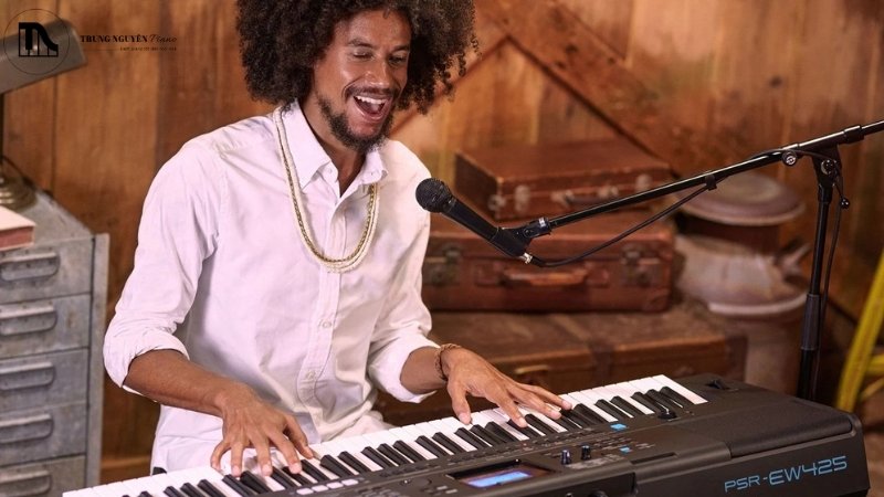 Khả năng sáng tạo và biểu diễn của đàn organ Yamaha PSR-EW425 