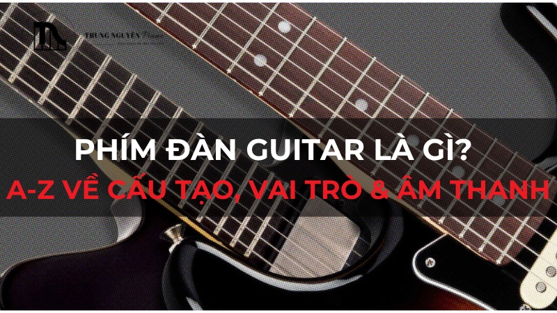 Phím đàn Guitar là gì? A-Z về cấu tạo, vai trò & âm thanh