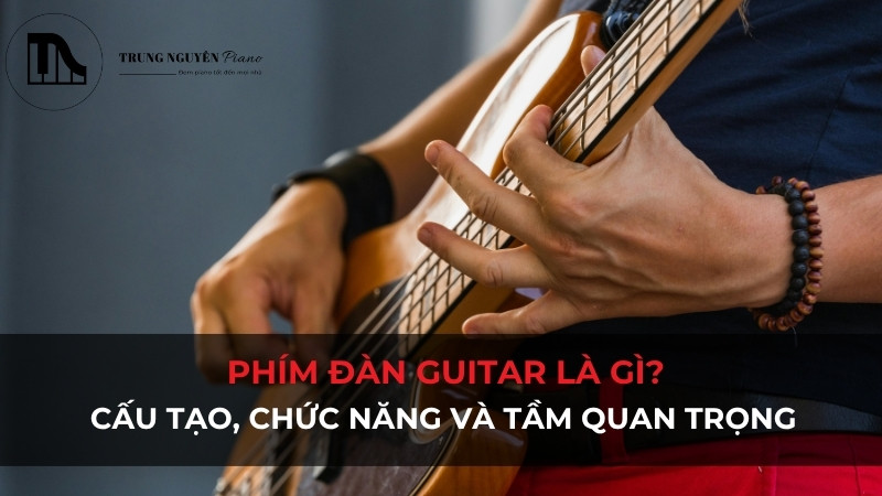 Phím đàn guitar là gì? Cấu tạo, chức năng và tầm quan trọng
