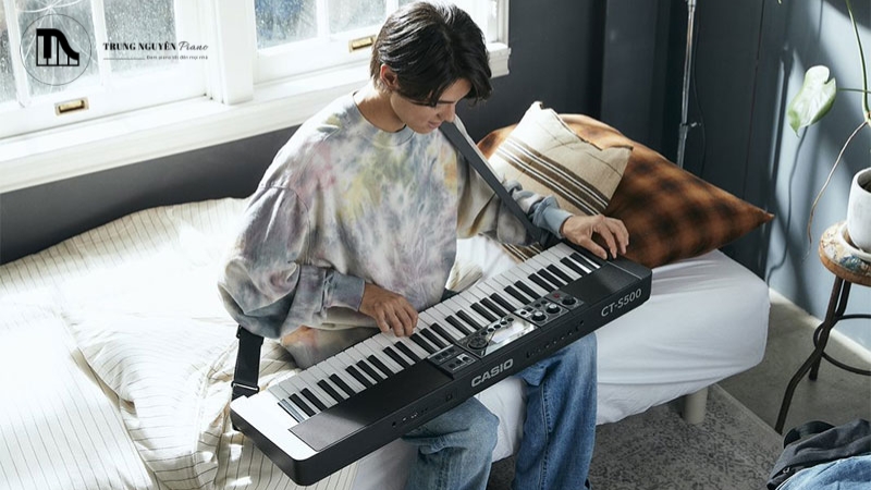 Review CasioTone CT-S410 chi tiết: Trải nghiệm thực tế từ A-Z 14 Bộ chuyển đổi không dây WU-BT10 là phụ kiện tùy chọn